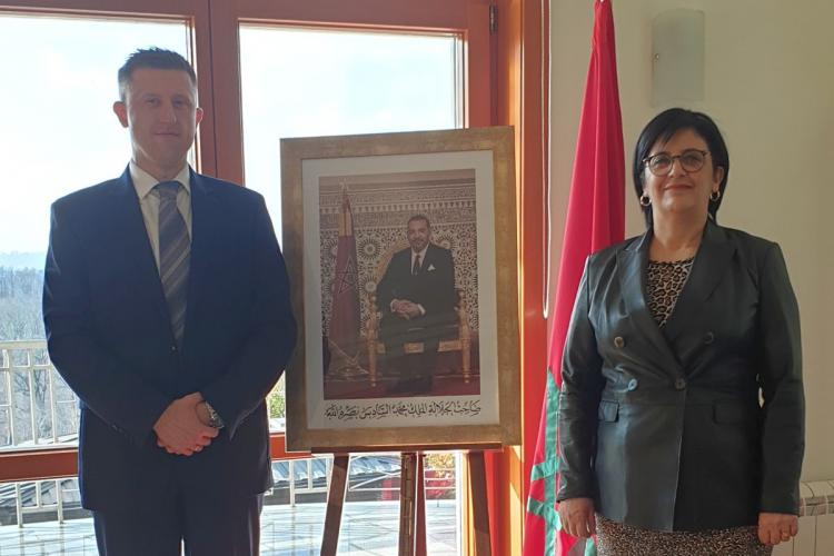 Visit to the Embassy of the Kingdom of Morocco