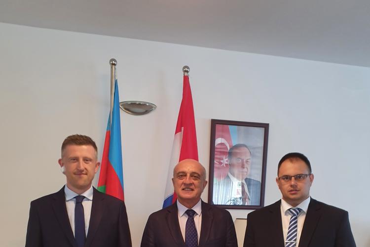 Visit to the Embassy of the Republic of Azerbaijan in the Republic of Croatia