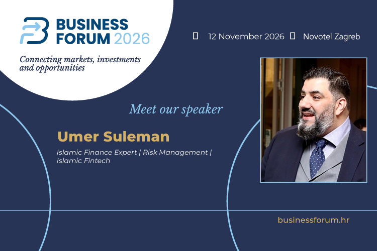 Umer Suleman / Panelist na Business Forumu 2026.