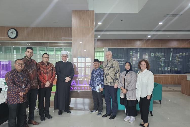 The delegation of the Meshihat of the Islamic Community in Croatia, led by Mufti Academic Aziz ef. Hasanović, visited BPJPH