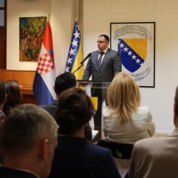 Rukovoditelj Centra sudjelovao na poslovnom skupu u Veleposlanstvu BiH